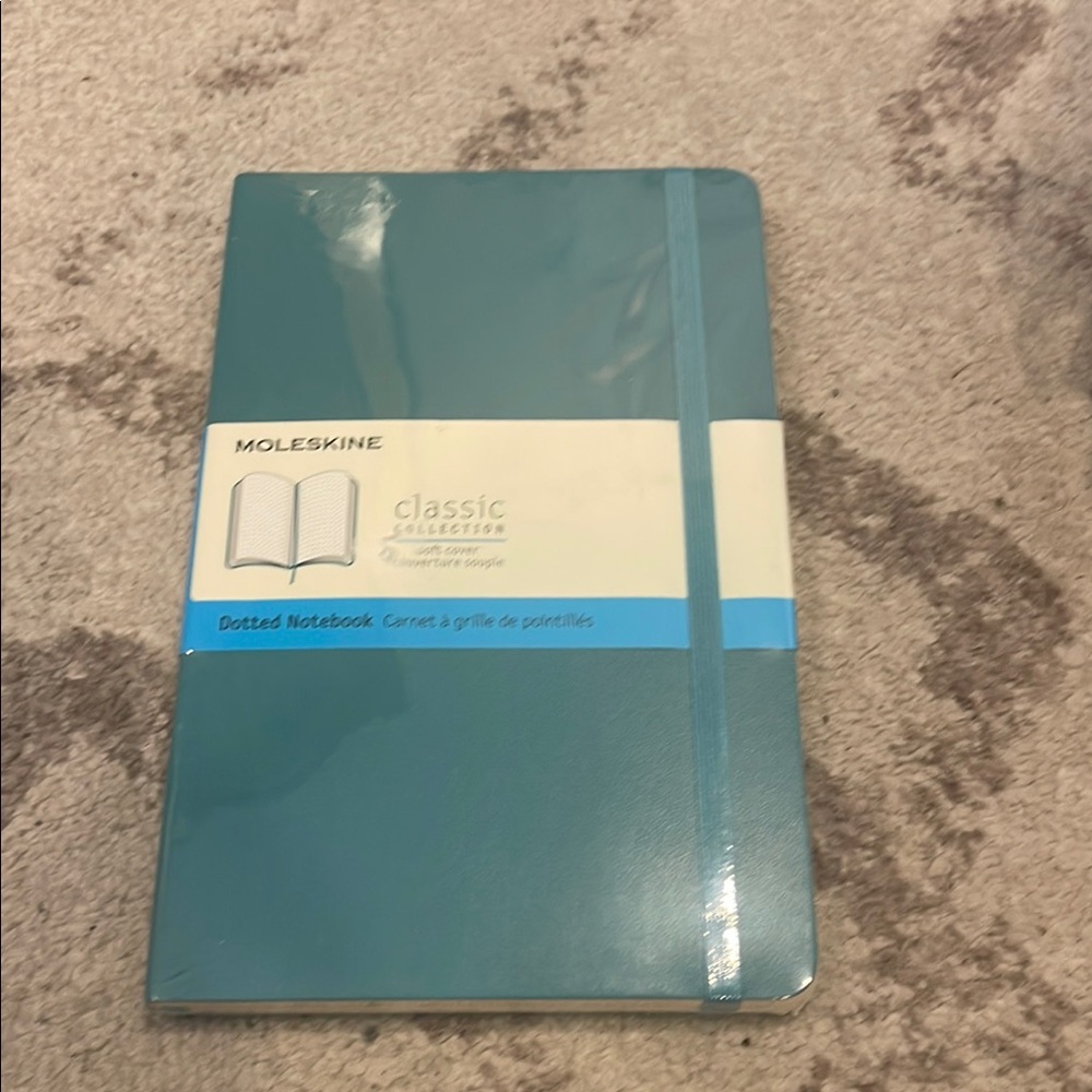 Moleskine Blue Dotted Notebook